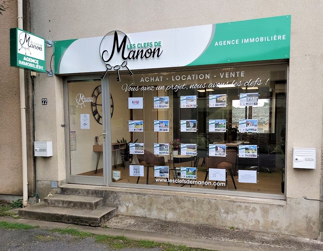 Clefs de Manon, agence immobilière en Haute-Vienne pour l'achat et la vente de vos maisons et appartements