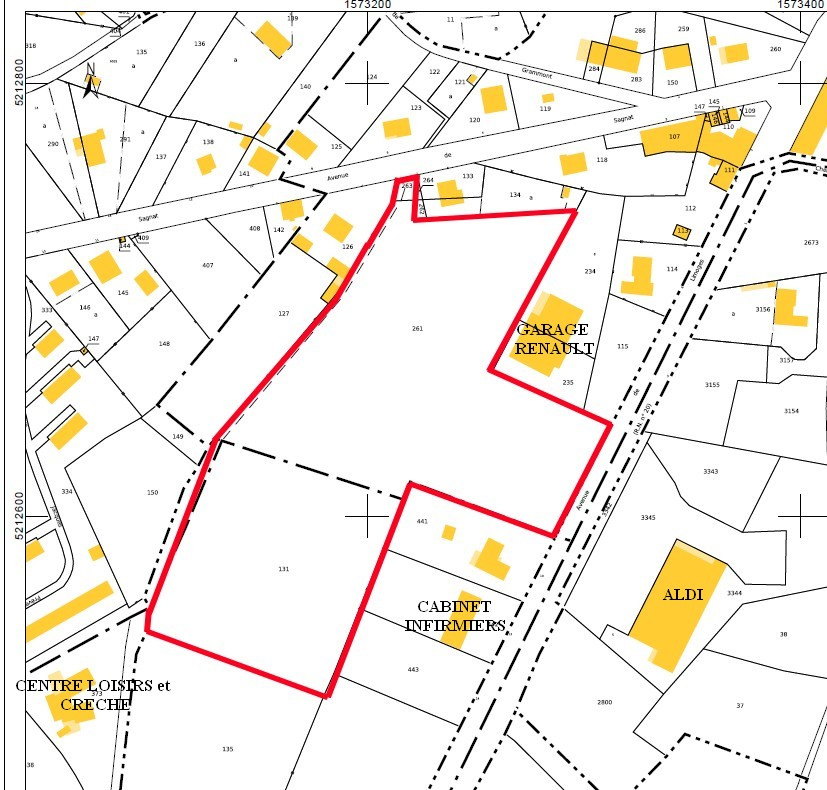 Parcelles constructibles LOTISSEMENT BESSINES SUR GARTEMPE