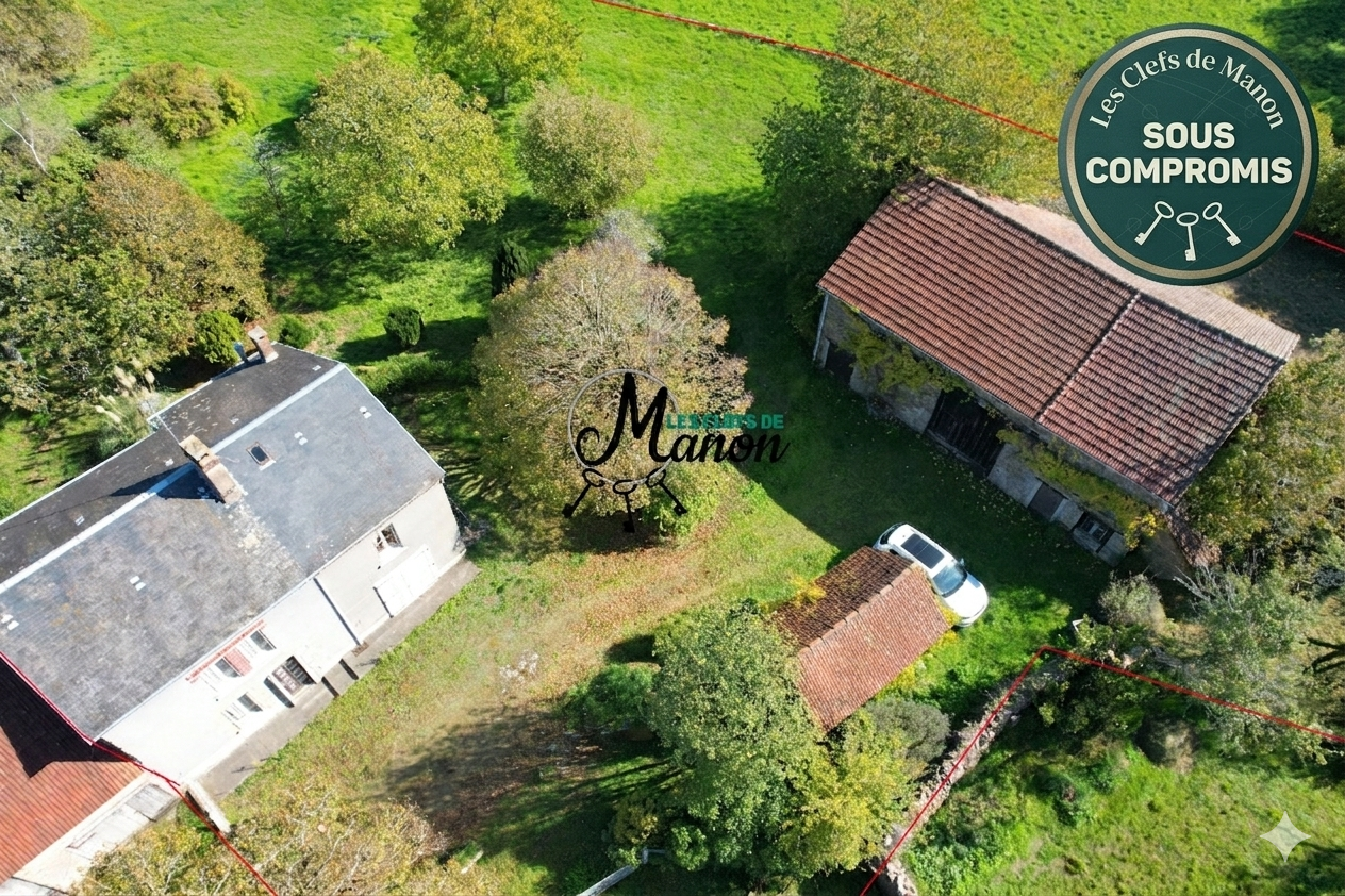 Propriété pierres à rénover dans hameau calme de FROMENTAL (